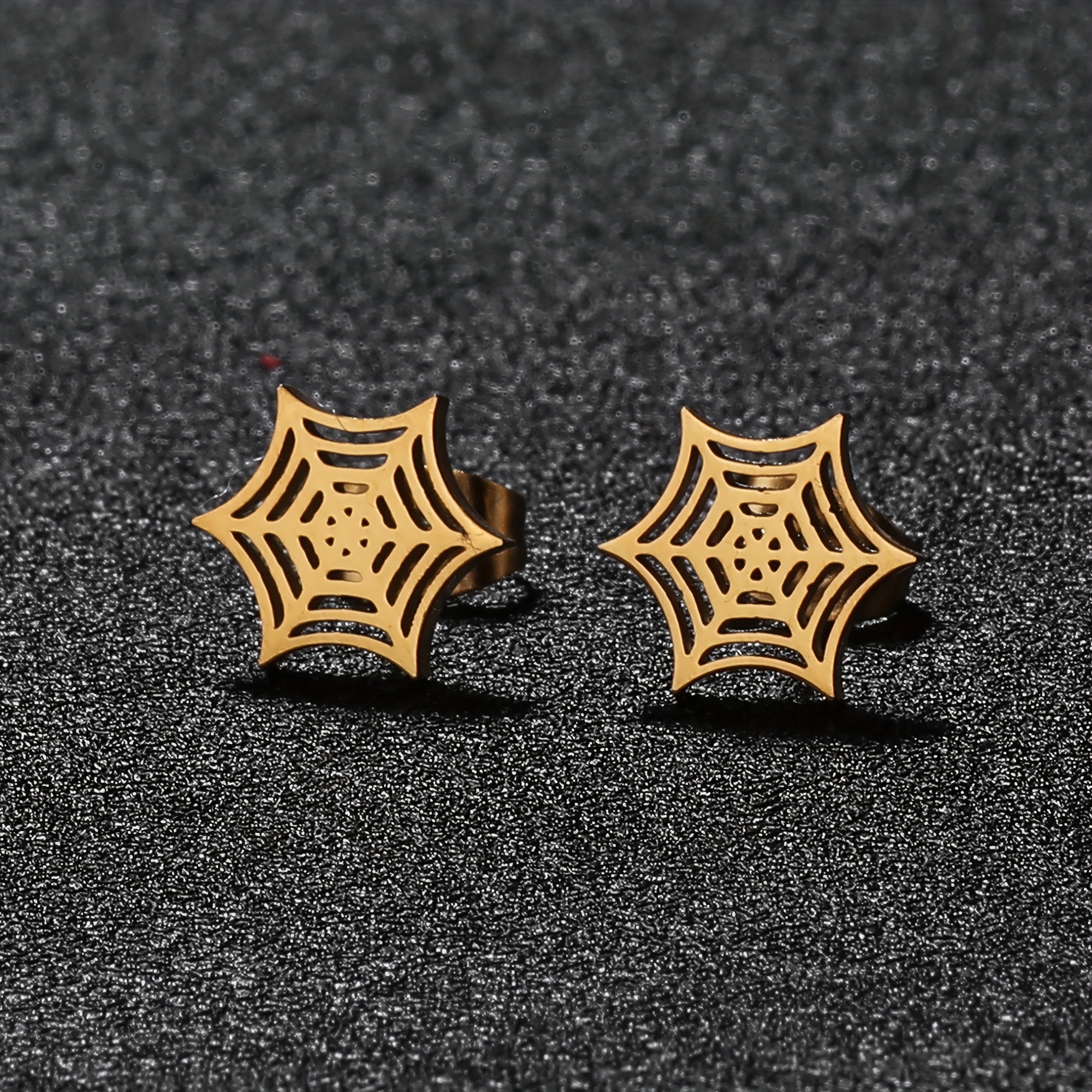 Spider Web Earrings for Women